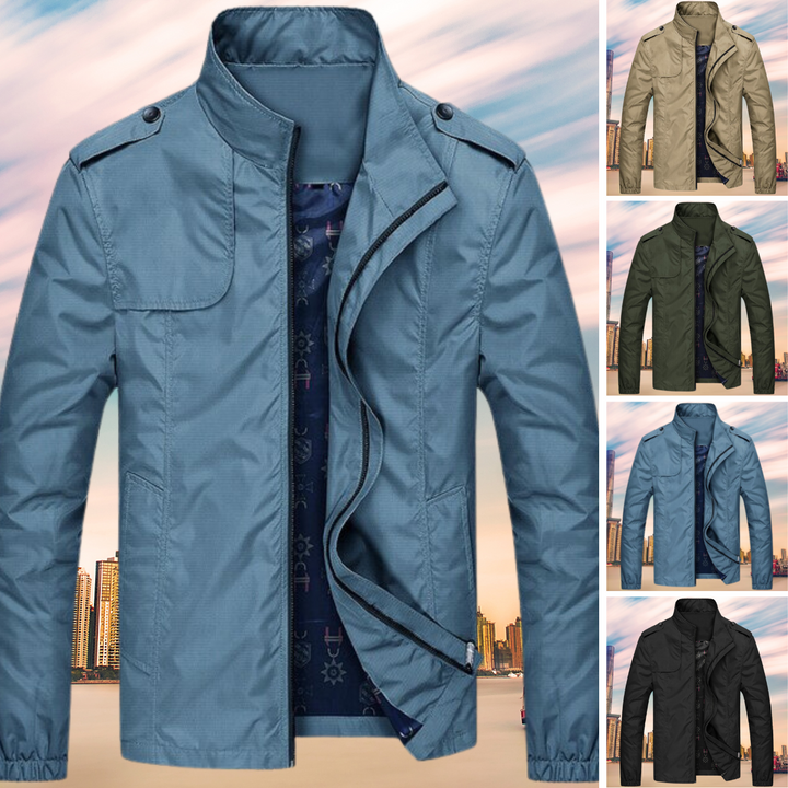 Herren Wasserdichte und Winddichte Bomberjacke