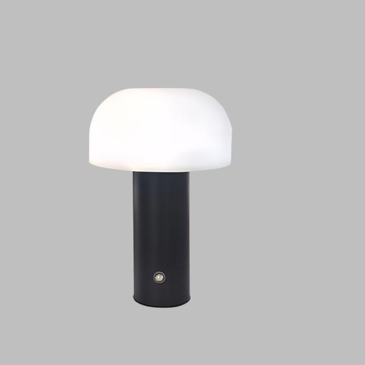 Elegante kabellose Pilz-Tischlampe mit Dimmfunktion