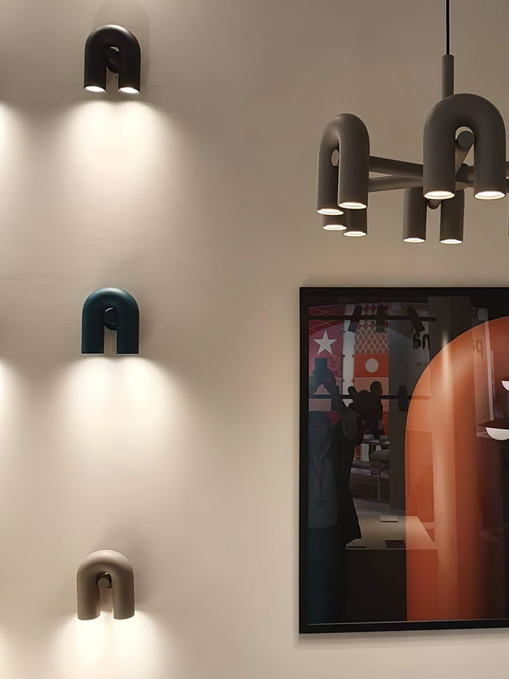 Cirkus Wandleuchte - Bewegliche LED-Wandlampe
