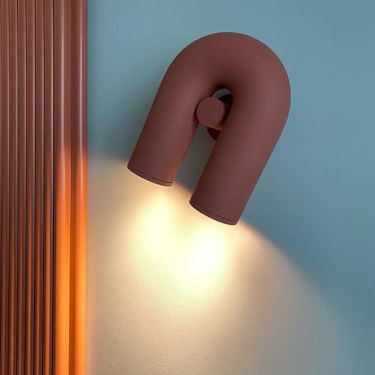 Cirkus Wandleuchte - Bewegliche LED-Wandlampe