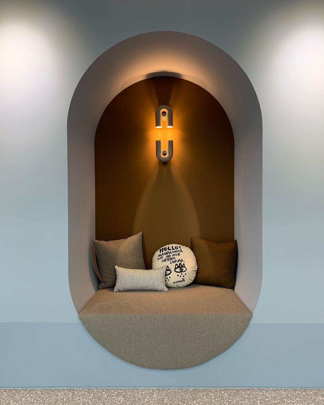 Cirkus Wandleuchte - Bewegliche LED-Wandlampe