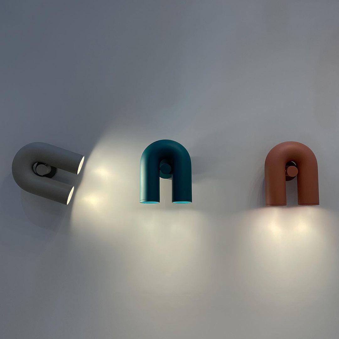 Cirkus Wandleuchte - Bewegliche LED-Wandlampe