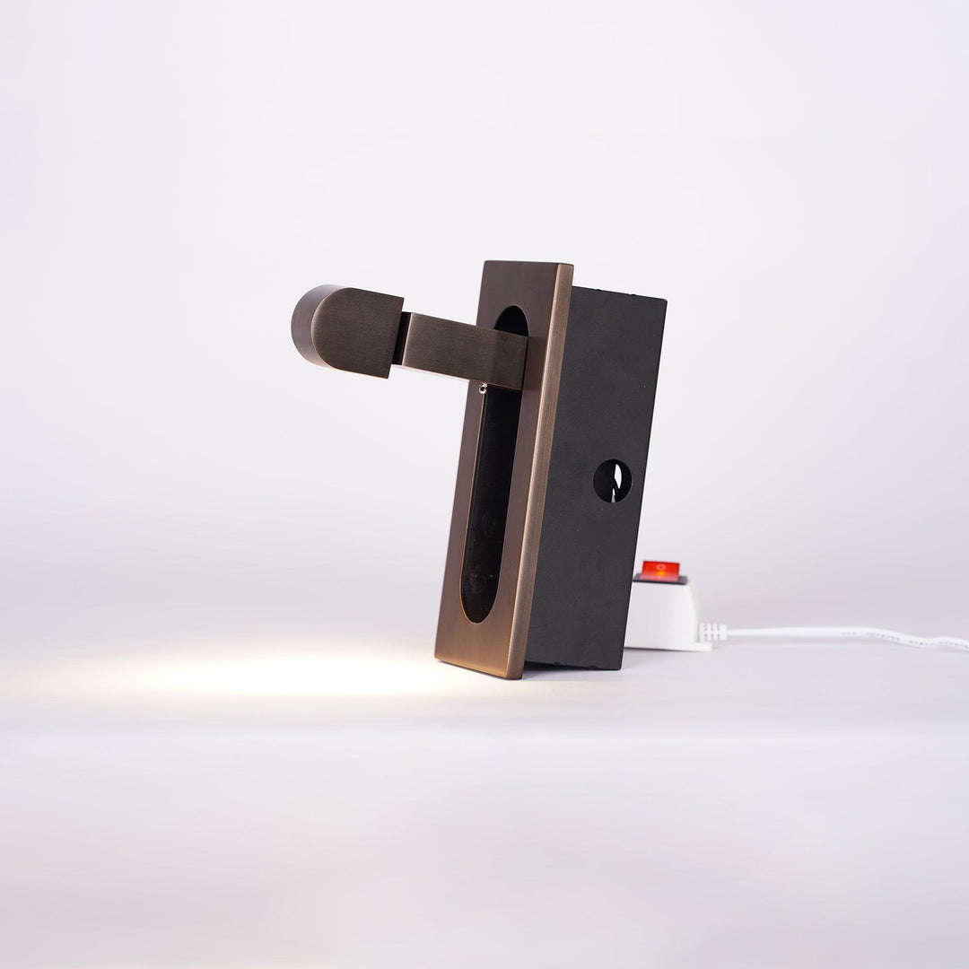 Moderne LED Nachttisch-Leselampe mit verstellbarem Kopf