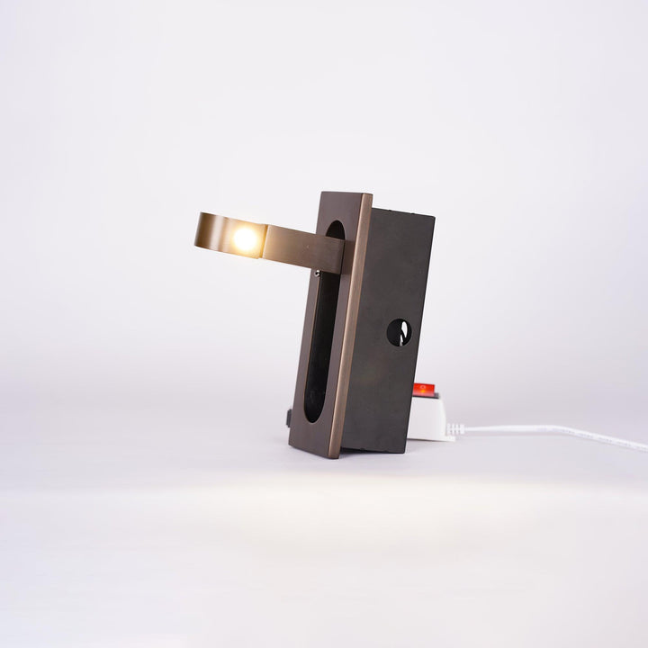 Moderne LED Nachttisch-Leselampe mit verstellbarem Kopf