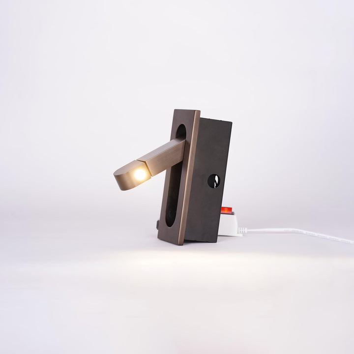 Moderne LED Nachttisch-Leselampe mit verstellbarem Kopf