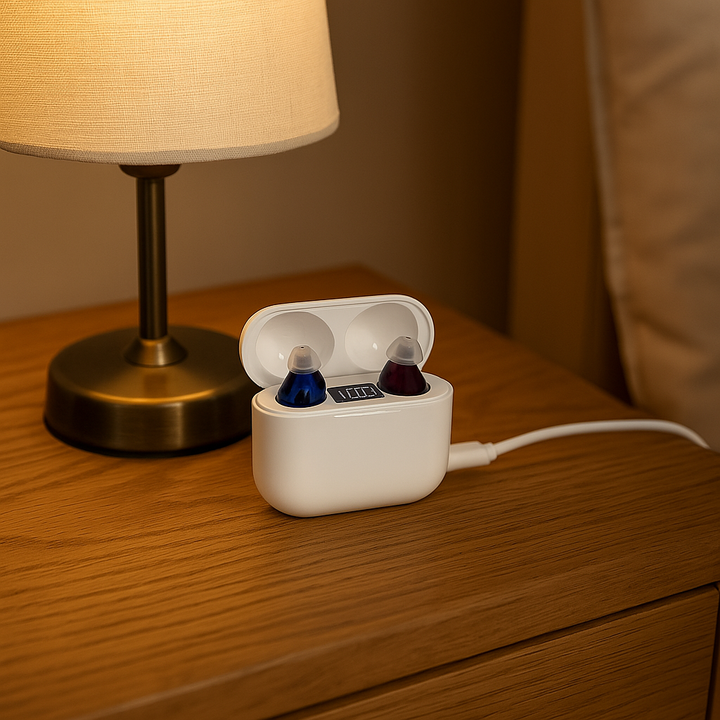 Wiederaufladbares Hörgerät – Unsichtbar, Aufladbar, Bequem