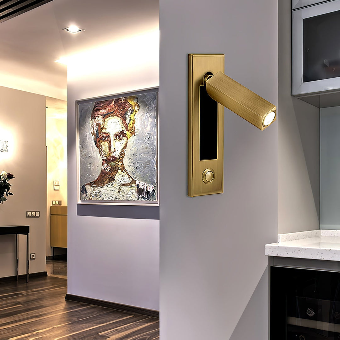 Eingebaute Nachttisch-Wandleuchte für modernes Design