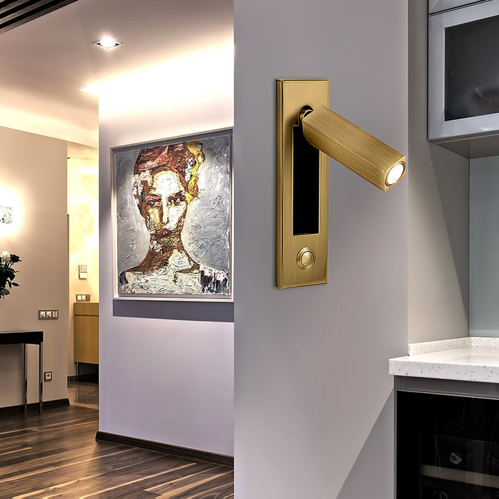 Eingebaute Nachttisch-Wandleuchte für modernes Design