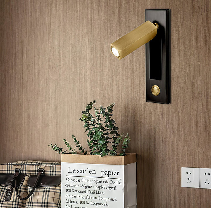 Eingebaute Nachttisch-Wandleuchte für modernes Design