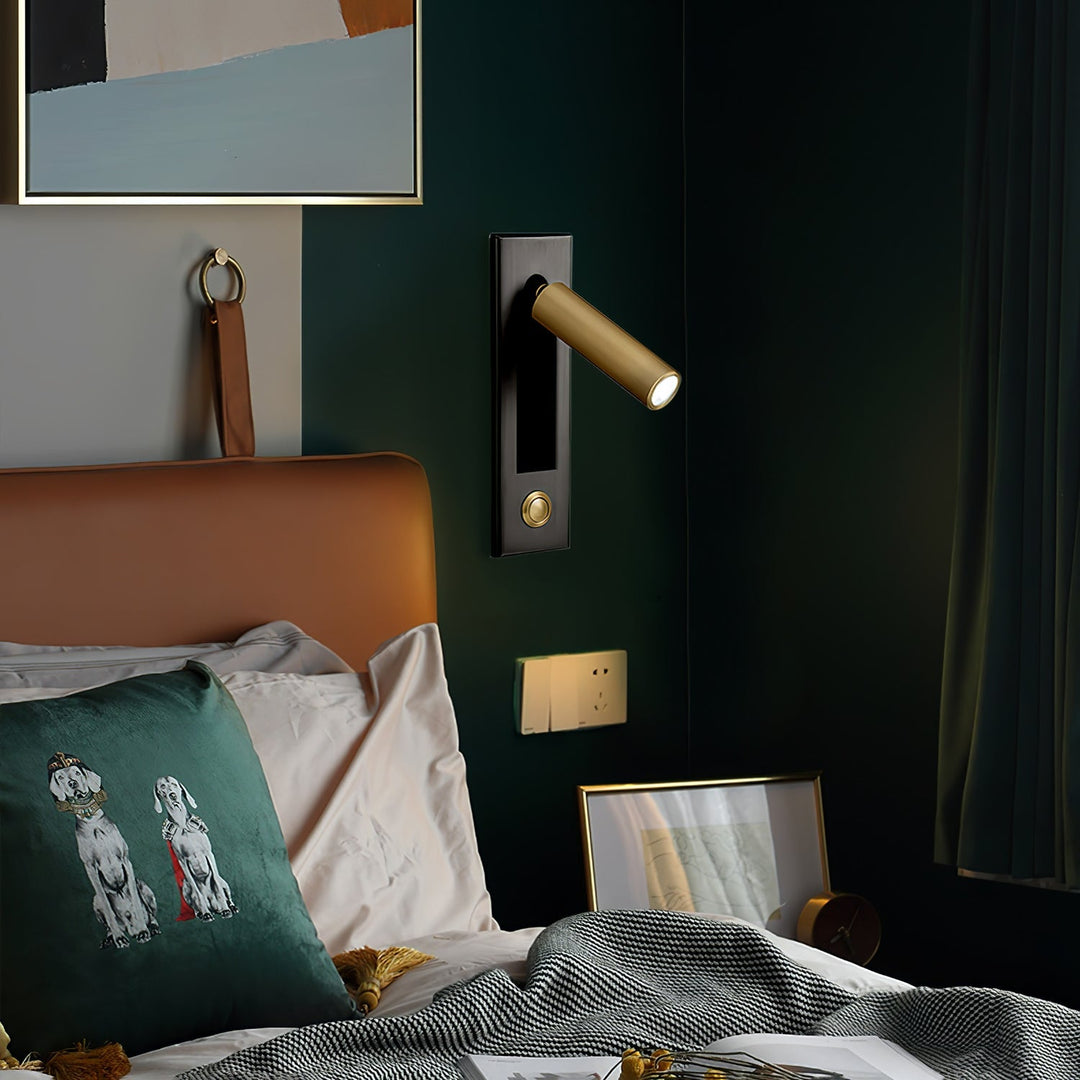 Eingebaute Nachttisch-Wandleuchte für modernes Design