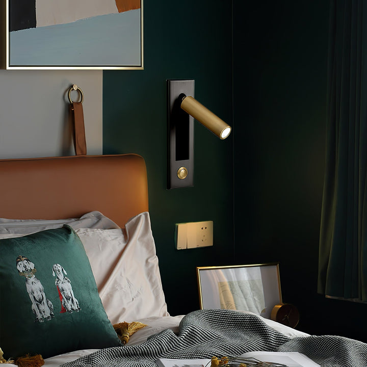 Eingebaute Nachttisch-Wandleuchte für modernes Design
