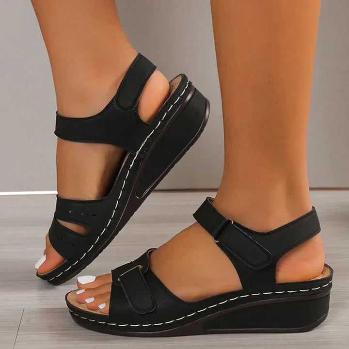 Damen Sommer Orthopädische Sandalen mit Schnalle