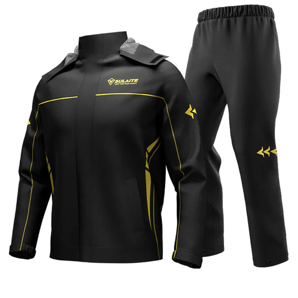 Wasserdichte Unisex Regenjacke und Hose – Stormex