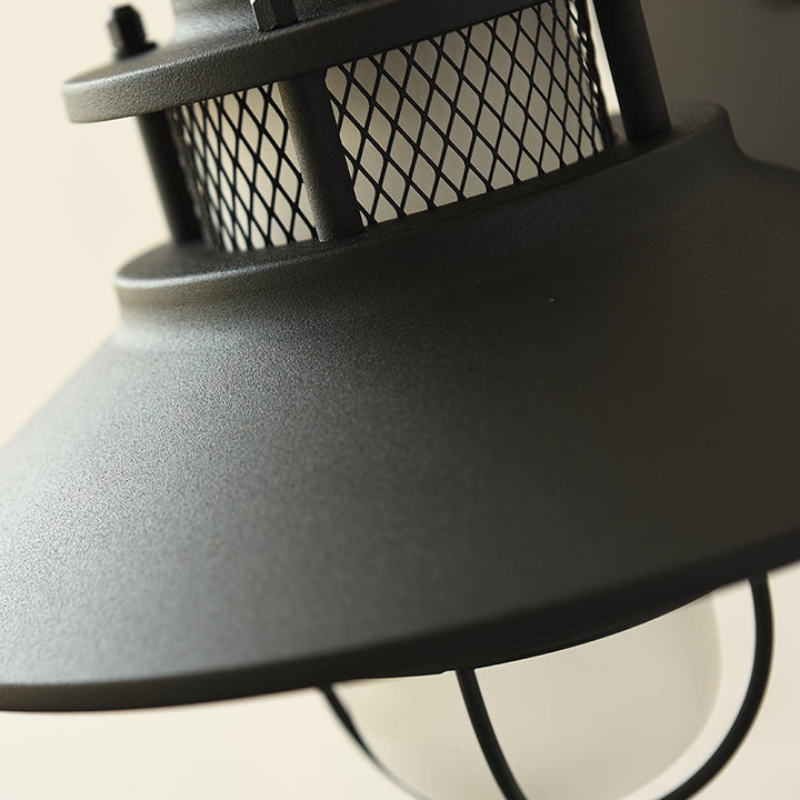 Felix Industrielle Außen-Wandleuchte IP65 Schwarz