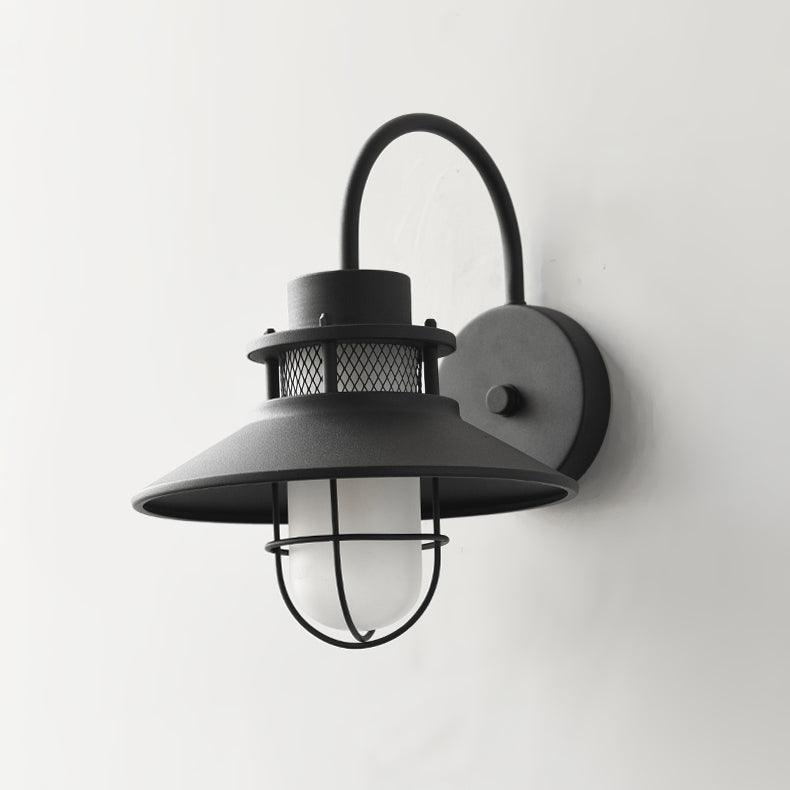 Felix Industrielle Außen-Wandleuchte IP65 Schwarz