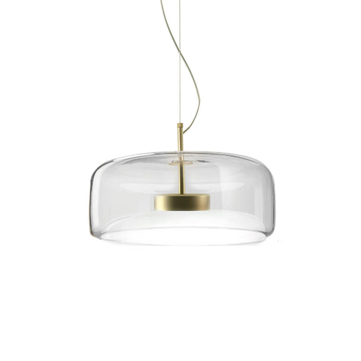 Elegante Glas-Pendelleuchte für Wohn- und Essbereiche