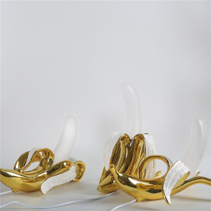 Elegante Art-Déco-Bananen-Tischlampen für stilvolles Interieur
