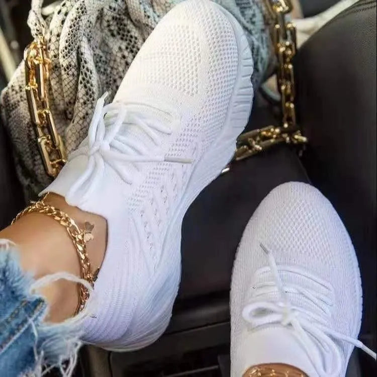 Damen Orthopädischer Mesh-Sneaker mit Luftdurchlässigkeit