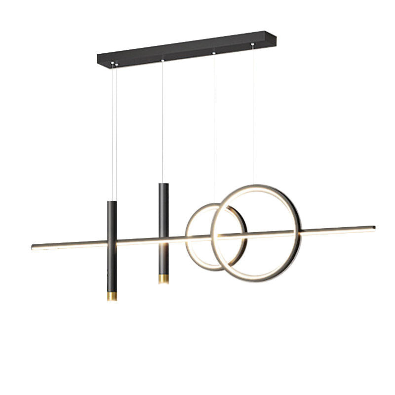 Moderne Esstischlampe mit einstellbarem Lichtmodus