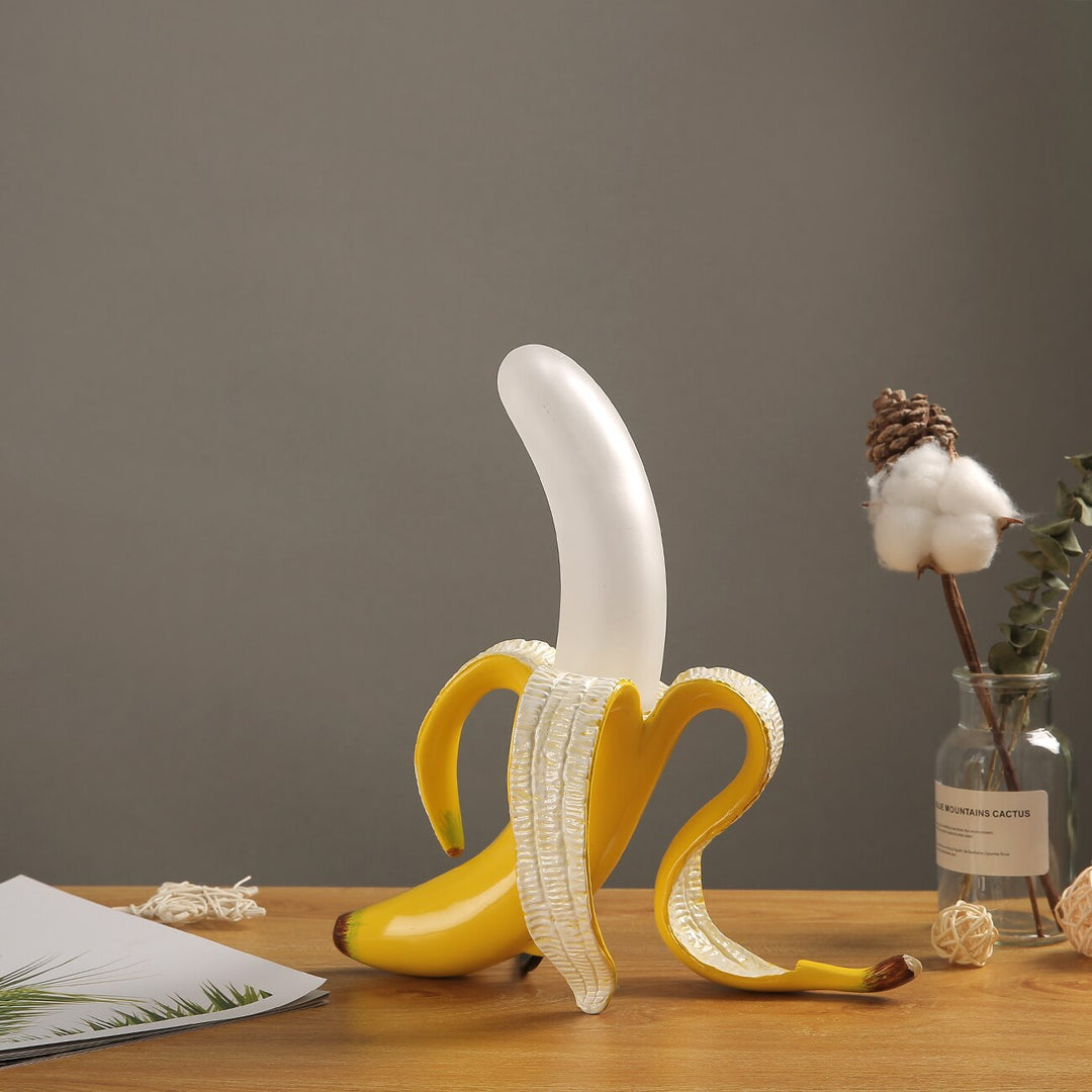 Elegante Art-Déco-Bananen-Tischlampen für stilvolles Interieur