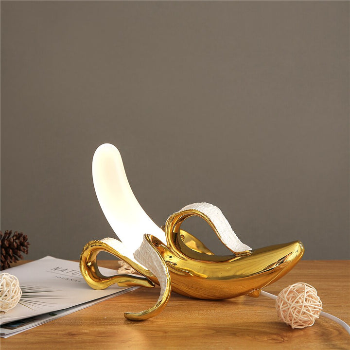 Elegante Art-Déco-Bananen-Tischlampen für stilvolles Interieur