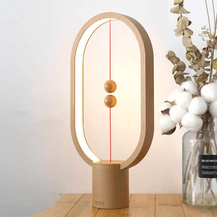 Moderne kabellose Magnetische LED Tischlampe für Zuhause
