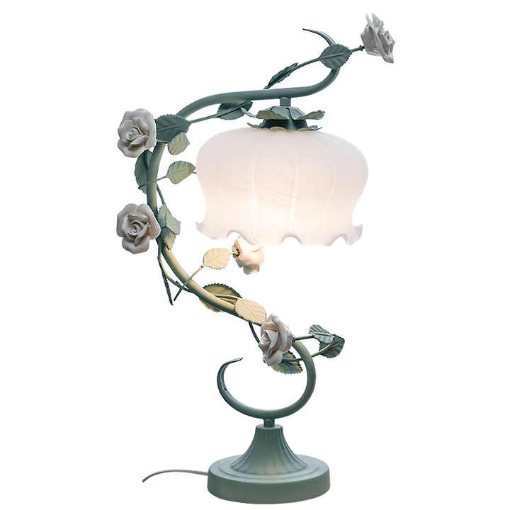 RosaGlo™ - Stilvolle überdachte Rosenlampe für Romantische Räume