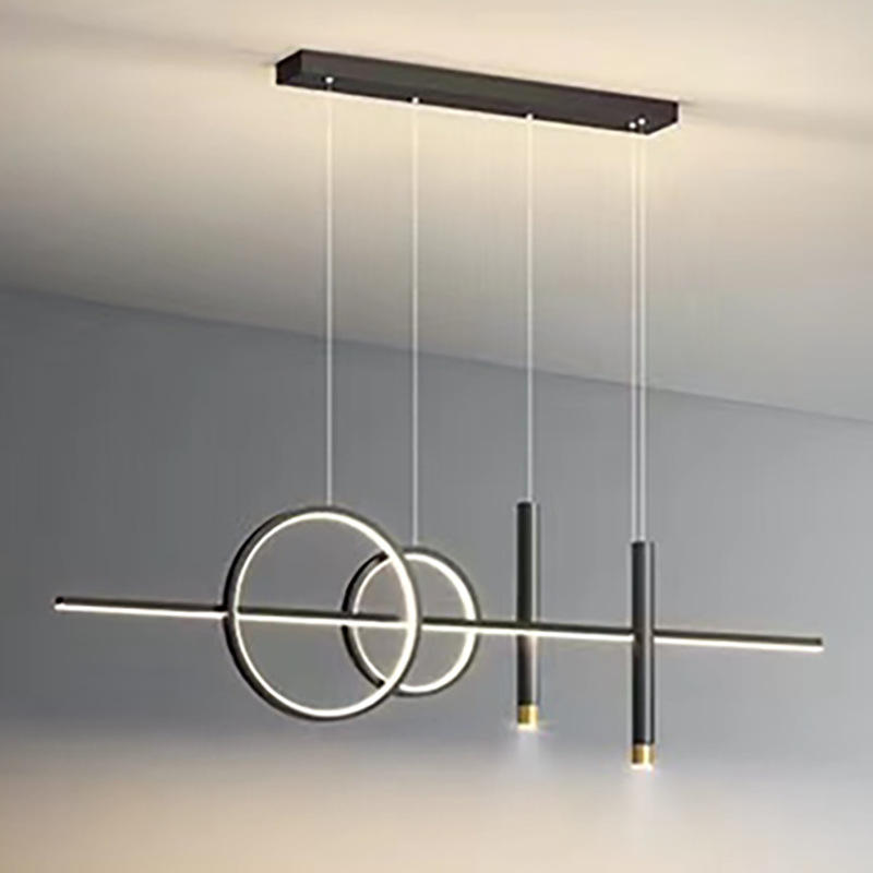 Moderne Esstischlampe mit einstellbarem Lichtmodus