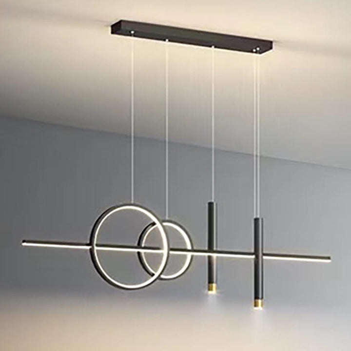Moderne Esstischlampe mit einstellbarem Lichtmodus