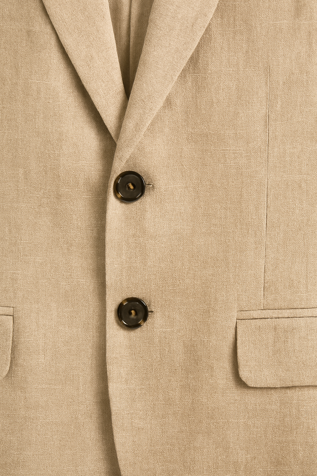 Leichter Herren Slim Fit Leinenanzug - Sommer & Hochzeit