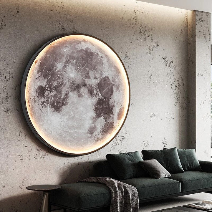 LED Mond Wandlampe für Schlafzimmer und Wohnzimmer