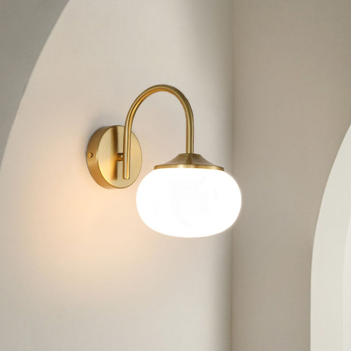 Skandinavische Marshmallow-Wandlampe für Wohnräume