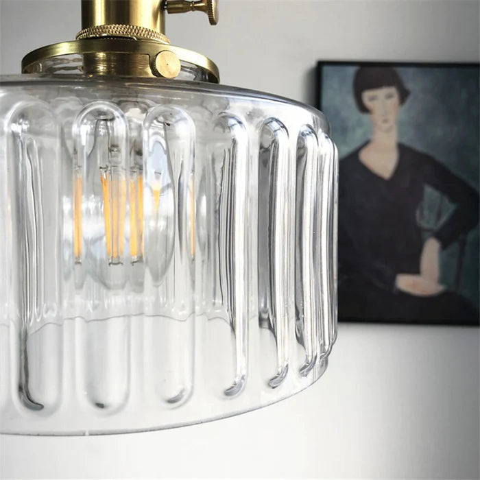 Vintage Kristall-Hängelampe für elegantes Raumlicht