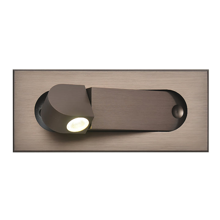 Moderne LED Nachttisch-Leselampe mit verstellbarem Kopf
