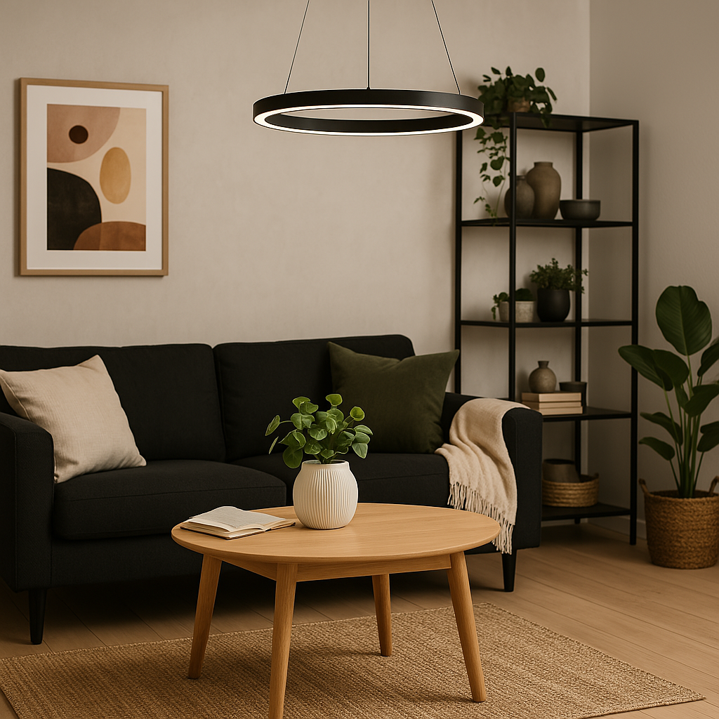 Moderne LED Hängeleuchte für Esszimmer & Büro - Dimmbar