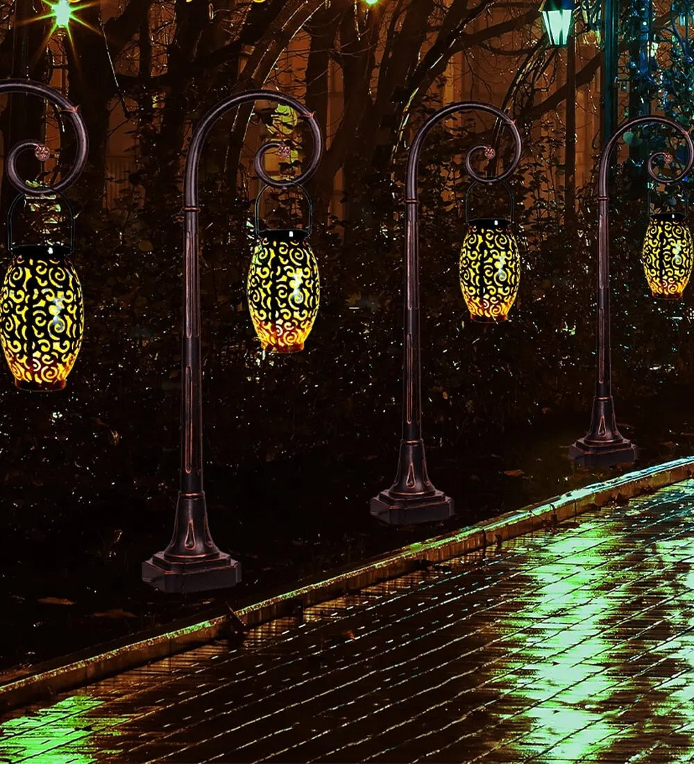 Solar Laterne für Außenbereich - Wetterfest & Elegant