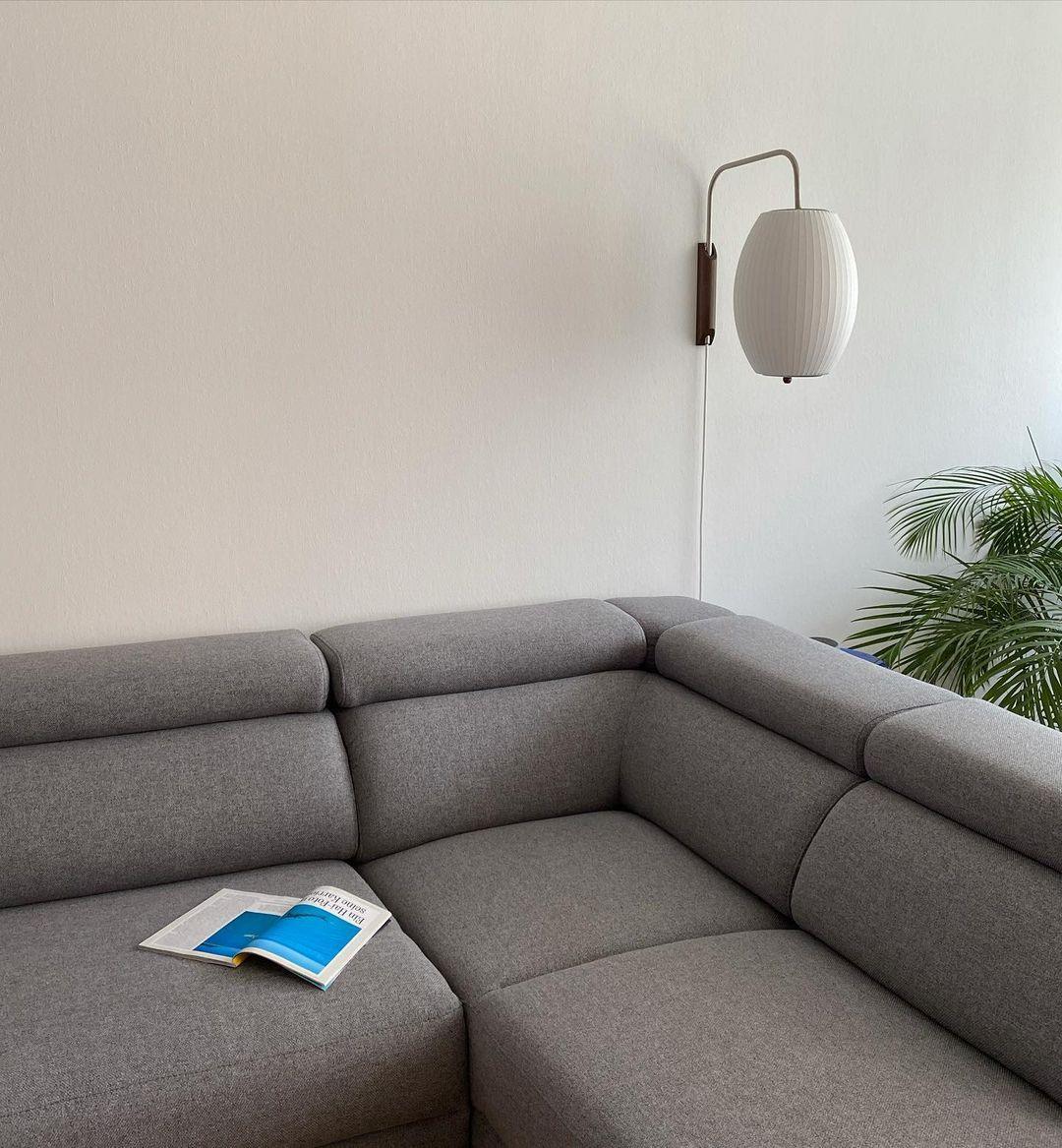 Moderne Wandleuchte Nelson für Schlafzimmer und Flur