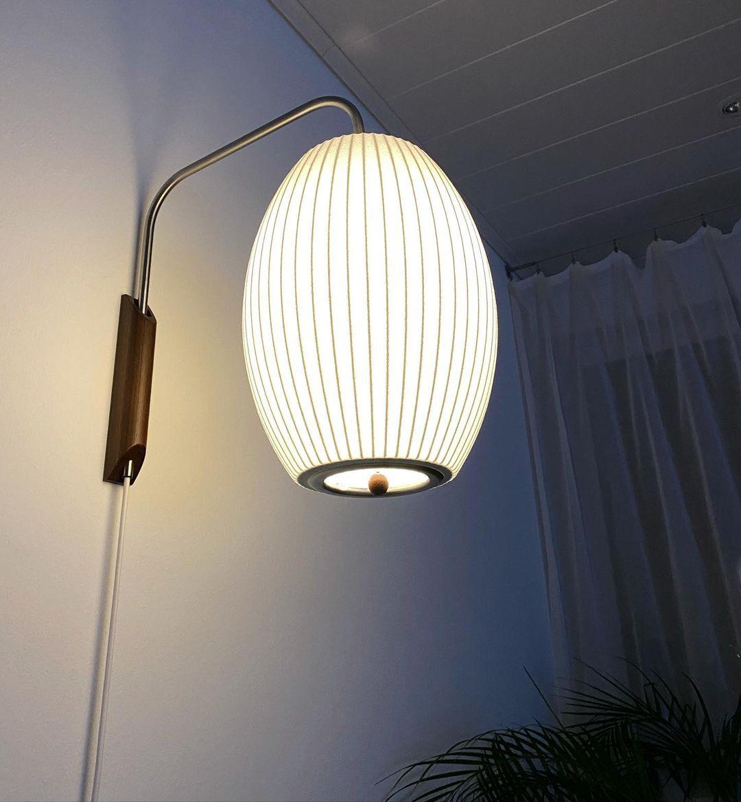 Moderne Wandleuchte Nelson für Schlafzimmer und Flur