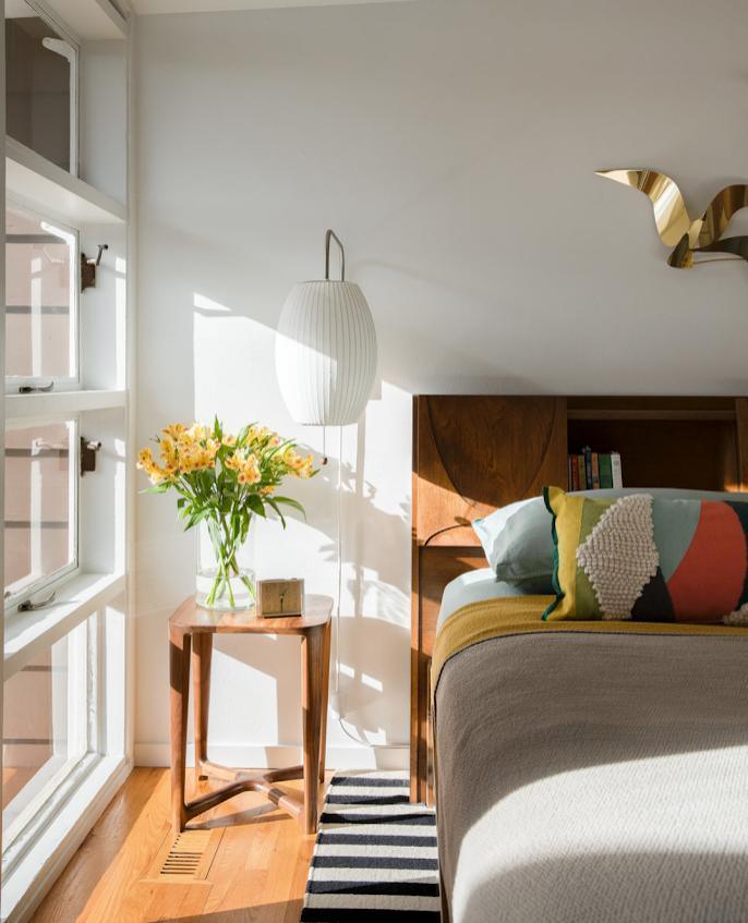 Moderne Wandleuchte Nelson für Schlafzimmer und Flur