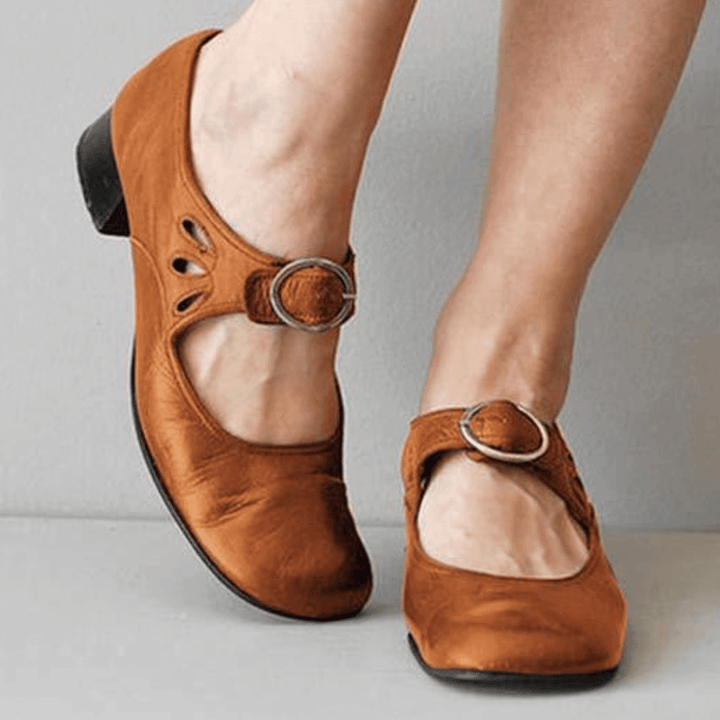 Elegante Ledersandale für Damen mit Komfortsohle