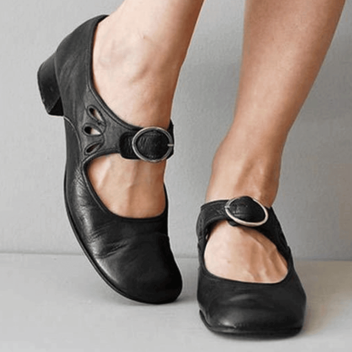 Elegante Ledersandale für Damen mit Komfortsohle