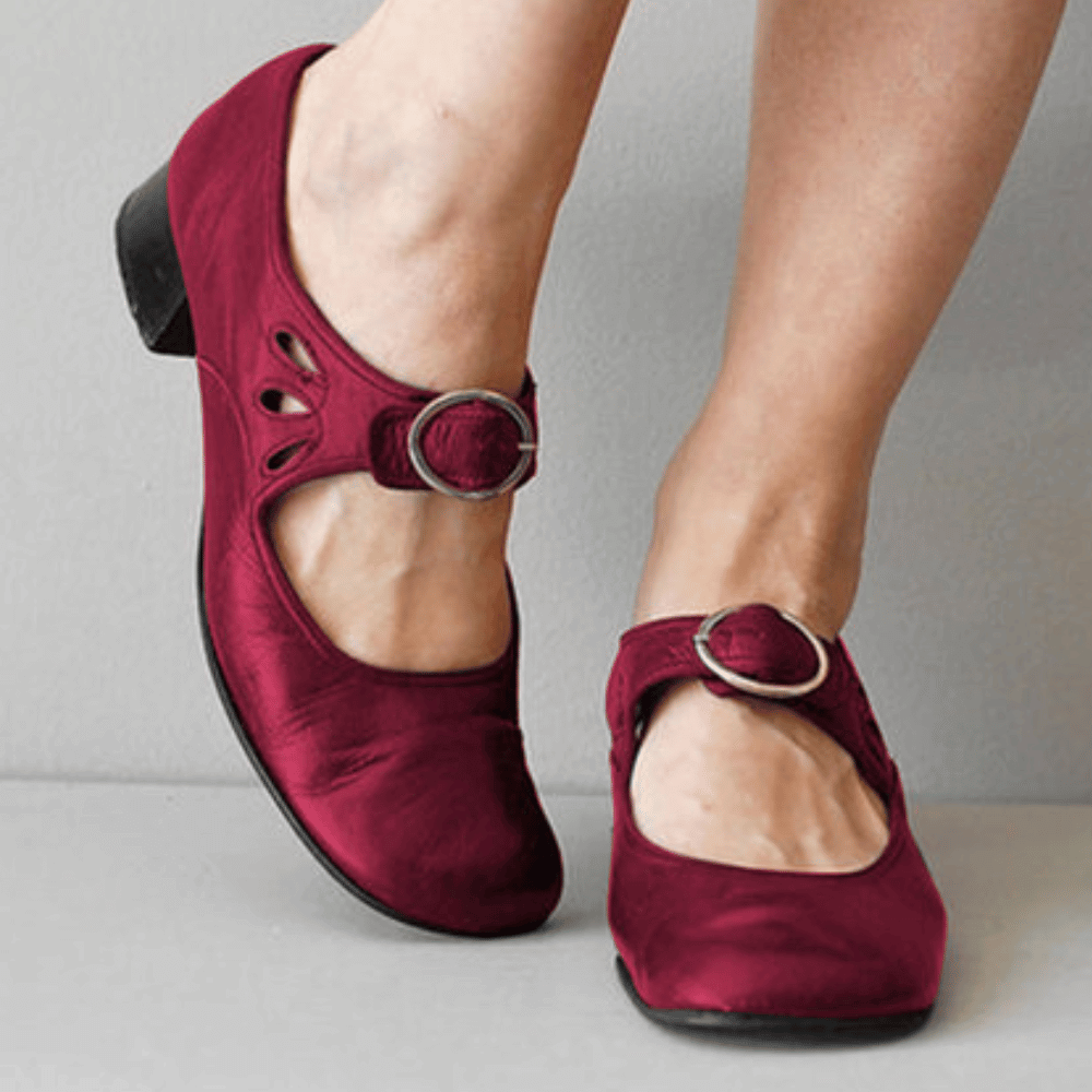 Elegante Ledersandale für Damen mit Komfortsohle