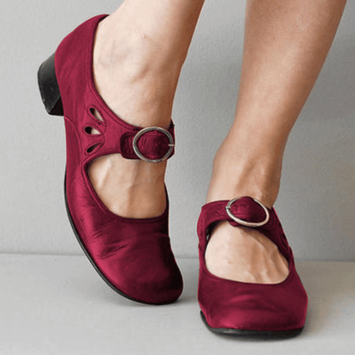 Elegante Ledersandale für Damen mit Komfortsohle