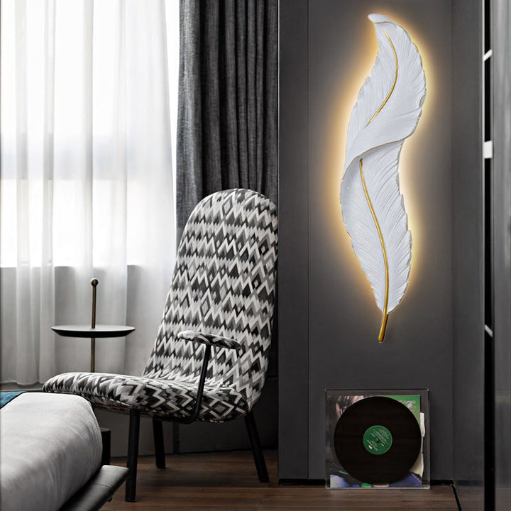 Moderne LED-Wandleuchte mit einstellbarer Helligkeit