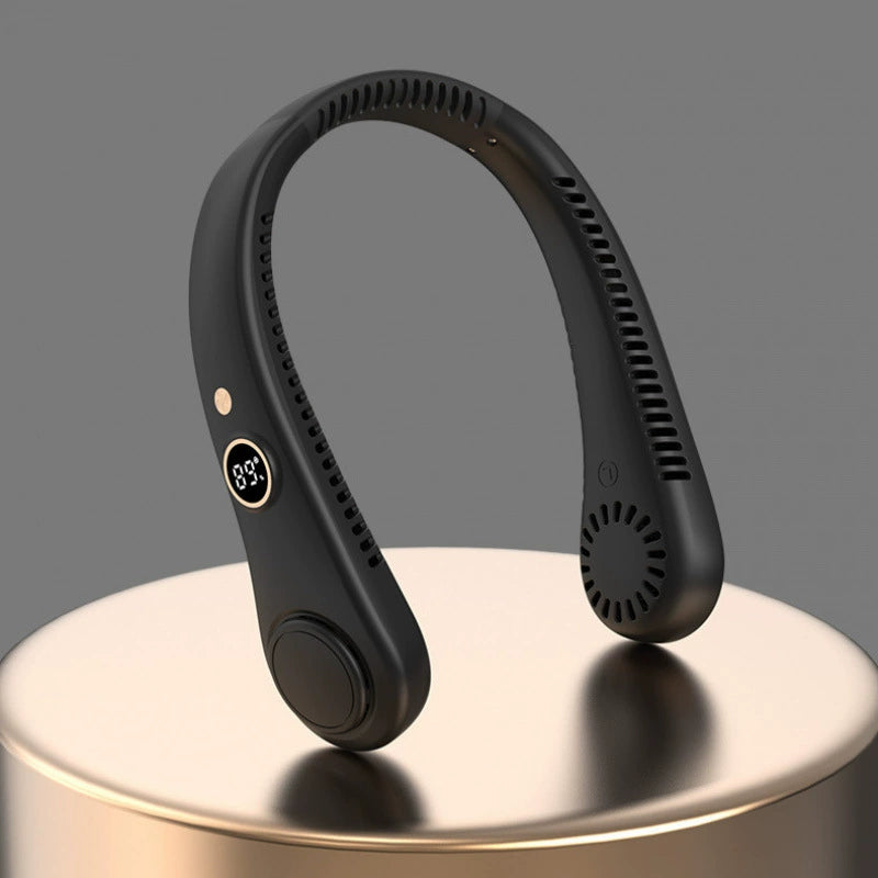 Wiederaufladbarer Nackenventilator - Freihändige Kühlung