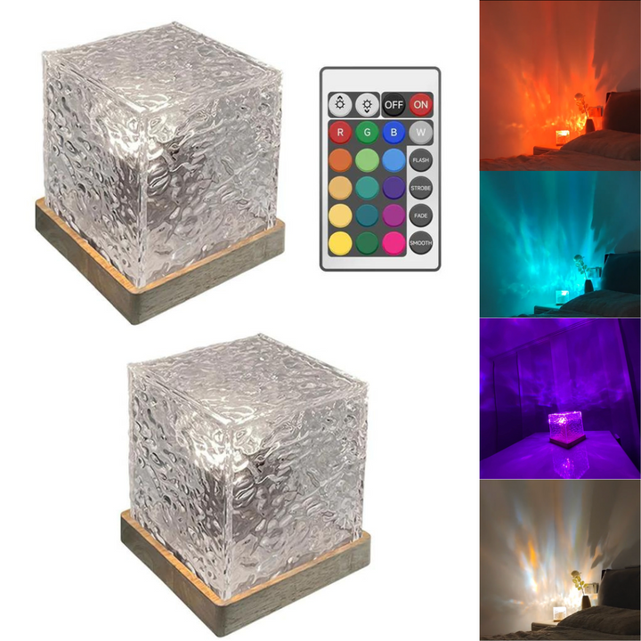 CubeLight Deckenlampe mit 12 Farben und Fernbedienung
