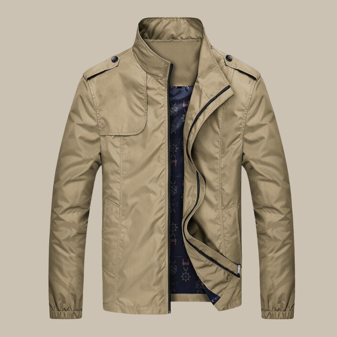 Herren Wasserdichte und Winddichte Bomberjacke