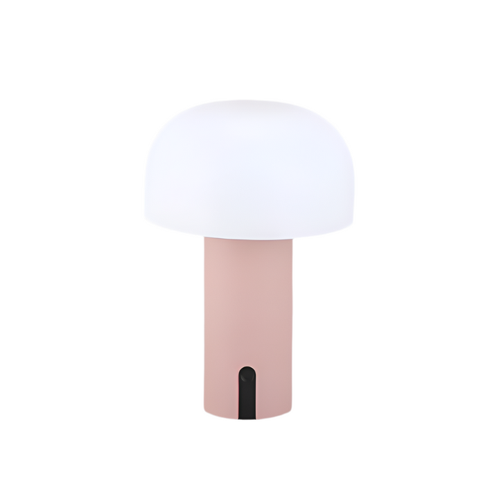 Elegante kabellose Pilz-Tischlampe mit Dimmfunktion