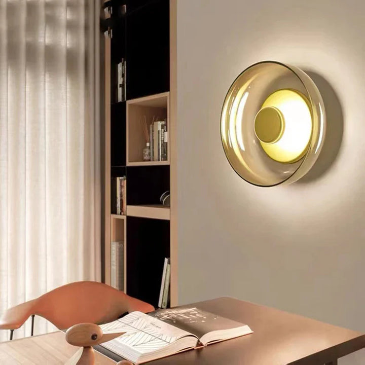Nordische Wandlampe für moderne Räume - Glas, LED