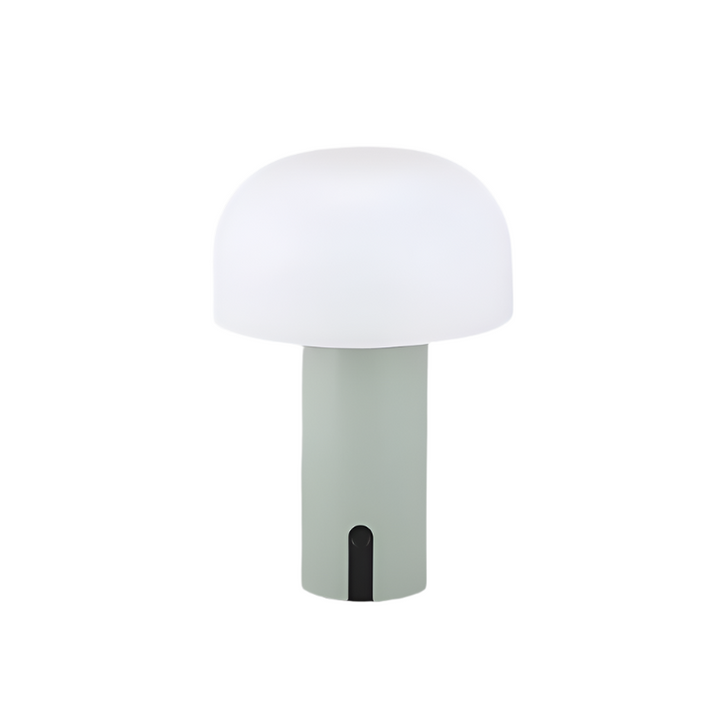 Elegante kabellose Pilz-Tischlampe mit Dimmfunktion